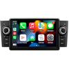 Generico Schermo Auto Grande Punto 2005-2011 4 GB RAM 64 ROM Autoradio per Fiat Grande Punto 2005 2006 2007 2008 2009Carplay Android Auto 7 Pollici Radio con Schermo con WiFi, GPS, FM/RDS