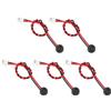 QUARKZMAN 5 Pcs Microfono Elettretico 4 X 1.5mm Piccoli Altoparlanti-Con Filo Terminale 60mm Per Mini Altoparlanti-DVD EVD Multimedia Macchine Pubblicitarie Portatili Mobile
