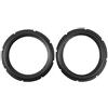 VBESTLIFE Kit Surround Altoparlanti, Altoparlanti Surround da 10 Pollici Altoparlanti Surround Anelli Riparazione Parti in Gomma del Bordo del Woofer(2pcs)