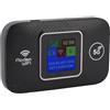 Ejoyous Router WiFi Mobile 4G, Hotspot Portatile con SIM, 300 Mbit/s, Supporto 10 Dispositivi