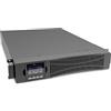 DIGITUS Gruppo di continuità - Sistema UPS OnLine - 1 kVA 1 kW - 8 prese C13 - Software UPS - Porte RS232, RJ45 e USB - 19 pollici 2U