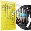 Blueshaweu Pellicola protettiva compatibile con Marsyu Smartwatch 1,96 ET570, HD trasparente, pellicola protettiva flessibile in TPU [6 pezzi] compatibile con Marsyu ET570 Smartwatch (trasparente)