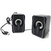 vetrine inrete Vetrineinrete® Coppia casse rettangolari speaker wired 10 watt luce rgb altoparlanti computer pc attacco usb 2.0 aux per pc notebook smartphone mp3 CA-SS007 M2