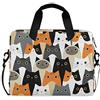 TropicalLife OOWOW Borsa Del Computer Portatile per Le Donne Uomini Carino Gatto Animale Modello Leggero Cartella 14 15.6 16 pollice Laptop Sleeve Caso Del Manicotto Del Computer Borsa A Tracolla