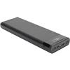 03 Cassa Batteria, Scatola di Alimentazione Mobile in ABS di Alta qualità, 10 x 18650 Banca di Potenza Fai-da-Te per Batteria Portatile di Potere Shell Shell(Black)