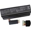 HUBEI A42N1403 A42LM93 0b110-00290000 4ICR19/66-2 Sostituzione della batteria del laptop per Asus G751 G751J G751JL G751JM ROG GFX71JY 17.3 inch GFX71JY4710 G751 G751J G751JM G751J-BHI7T25 Series (15V 88Wh)
