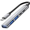Sandberg USB-C to 3xUSB-A+2xUSB-C SAVER, 336-50