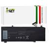 New Net - Batteria 1F22N [ 15.2-15.6 V - 3750 mAh ] compatibile con Dell 06YV0V, 0HYWXJ, 3ICP7/54/64-2, 4ICP7/54/65, HYWXJ, K69WH