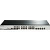 D-Link DGS-1510-28P Switch Smart Managed Gigabit per Stack PoE da 28 Porte di cui 2 10G SFP+ e 2 SFP
