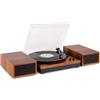 Fenton RP165 - Vinile Bluetooth con 2 altoparlanti stereo, riproduzione a 33, 45 e 78 giri, sistema HiFi, uscita RCA, giradischi retrò perfetto per decorare e ascoltare dischi in vinile