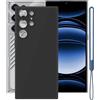 KJYFOANI Custodia per Oukitel C61 GT (6.88), Nero Silicone Case Ultra Sottile Morbido TPU Anti-Graffio Antiurto Bumper Protettiva Cover per Oukitel C61 GT - Nero