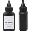 Fafeicy 2 Pezzi 200 G di Polvere di Ricarica Toner , Elevata intensità di Stampa Uniforme, con Design di Riempimento Facile, per 1610 M2070 4321 3110 3200 PE220 PE120 3150 E210 E230