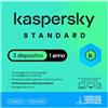 nextradeitalia Kaspersky Standard/ANTIVIRUS 2025 PC/Mac/Android/iOS -1 Anno- 3 DISPOSITIVI