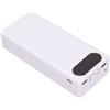 Zunate Power Bank Fai da Te, Portable L16 Standard Edition 16 Sezioni 2 Uscite USB Battery Box, con Display LCD e Porta di Ingresso Micro Tipo C, Supporta Tutti i Modelli di