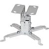 Techly 309685 Supporto a Soffitto per Proiettori 130 mm Silver Silver
