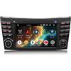GONFEN 8-Core Android 14 DAB+ Autoradio per Mercedes Benz Classe E W211 Classe CLS W219 con GPS Navigatore 4GB +64GB Supporto senza fili CarPlay Android Auto WiFi 4G DSP Bluetooth USB CANBus OBD2 DVR