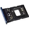 Mainhattan Mobile Porta Scheda SIM per Xiaomi 11 Lite 5G NE + Carrello Micro-SD, Sostituzione Originale, Blu