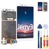 MinTroSD Nuovo Display Touch Screen Per Wiko Jerry 3 Display LCD Sostituire Parti Con Strumenti.(con cornice bianca)