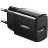 UGREEN Carrello Ugreen USB 2,1A Wall Preto (50459)