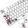 MOLGRIA Keycaps 110 Set per tastiera meccanica a grandezza naturale, profilo OEM PBT, caratteri giapponesi, Keycap Puller per Cherry MX 104/87/71/61, 60% Tastiera
