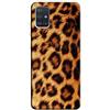 Mixroom - Cover Custodia Back Case In TPU Silicone Morbida Per Oppo A74 4G Fantasia Leopardato Marrone M757