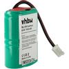 vhbw batteria sostituisce SDT00-11907 per collare per cani, dog trainer (150mAh, 4,8V, NiMH)