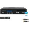SERVIMAT - Ricevitore TV satellitare HD + scheda Viaccess Fransat PC6 + cavo HDMI 2M