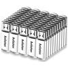 Anloter Chiavette USB per computer, laptop, Mac, tablet, idea regalo, 50 pezzi (512 MB, argento)