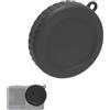CERFFOOL Coperchio dell'obiettivo in Silicone per DJI Osmo Action 6 Tappo di Protezione dell'obiettivo Antipolvere e Anti-Graffio Copertura dell'obiettivo Accessorio per Action Camera (1 PC)