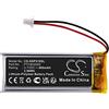 TECHTEK Batteria 800mAh compatibile con [Interphone] ACTIVE, CONNECT, EDGE, F2, F2S, F3, F3MC, F3S, F3XT, F4, F4MC, F4S, F4XT, F5, F5MC, F5S, F5XT, OFFROAD, SHAPE, per [Sena] GT-Air II, J-Cruise II