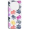 Mixroom - Cover Custodia Back case In TPU Silicone Morbida Per Xiaomi Redmi Note 14 Pro Plus 5G Fantasia Impronte Cane Gatto M766