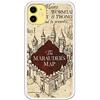 LA CASA DE LAS CARCASAS Custodia per iPhone 11 ufficiale di Harry Potter The Marauders Map Sfondo per proteggere il tuo cellulare. Cover per Apple in silicone flessibile con licenza ufficiale di Harry Potter.