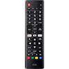BUCK U.S.A AKB75375604 Telecomando di ricambio per Smart TV LG, facile da installare, scorciatoie per streaming, funziona con modelli LG 4K, UHD, LED, OLED Smart HDTV (AKB75095307 AKB74915305 AKB76040302)