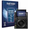 savvies 2 Pezzi Pellicola Protettiva Vetro per Pioneer CDJ 3000X Protezione Schermo, Lamina di Vetro, senza Bolle, Anti-Impronta, Anti Graffio