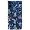 LA CASA DE LAS CARCASAS Custodia per iPhone 12 Mini Ufficiale di Lilo & Stitch Stitch Patron Trasparente per proteggere il tuo cellulare. Silicone flessibile con licenza ufficiale Disney