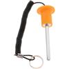 Baoblaze Perno del Pacco Pesi Perno del selettore del Perno della Macchina per Pesi Accessori per Attrezzature Fitness Sostituzione del Pacco Pesi Multiuso, Arancione 8x80mm