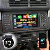DYNAVIN Android Autoradio Navigatore per BMW Serie 3 E39 Range Rover, 7 pollici OEM Radio con Wireless CarPlay e Android Auto | Head-up Display | Dab+ Radio: D9-E39 Premium Flex