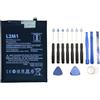 L2M1 Batteria BN4A per Xiaomi Redmi Note 7 Pro M1901F7S 4000mAh 15.4Wh 3.85VDC con kit attrezzi cacciaviti smontaggio montaggio