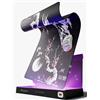 Nyfter - Tappetino per mouse XXL per gaming Sakura, bianco, 900 x 500 mm, Premium Fuji Mousepad Size Grandi bordi cuciti, durevole con glide di alta qualità e antiscivolo