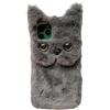 Rolamumu Custodia for telefono gatto peluche Kawaii, adatta for custodia for telefono gatto peluche Iphone14promax 7/8plus, modello femminile carino cartone animato Apple Xr, custodia protettiva antiurto (Col
