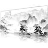 LL-COEUR XXL Paesaggio Tappetino per Mouse da Gioco Gaming Mousepad Gomma Antiscivolo Empio Tappetini da Scrivania (900 x 400 x 3 mm)