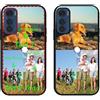 TIANDIMY Custodie Personalizzate per Motorola Moto G42,Personalizzabile con Foto,Immagine,Testo Cover,Black Morbido Case,Antiurto Custodie,per Moto G42 Personalizzabile Custodie