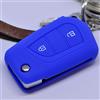 mt key Key Soft Case Cover protettiva per auto Toyota Aygo Citroen C1 Peugeot 108 / Colore: blu scuro