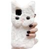 Rolamumu Custodia for telefono gatto peluche Kawaii, adatta for custodia for telefono gatto peluche Iphone14promax 7/8plus, modello femminile carino cartone animato Apple Xr, custodia protettiva antiurto (Col