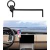 MaserWeller Supporto per telefono da auto per Land Rover Range Rover/Range Rover 2023-2026, accessori sportivi con clip fissa per schermo da 13,1 pollici, rotazione a 360°, compatibile con MagSafe