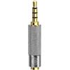 GEEKRIA Apollo 3.5mm Male to 2.5mm Female Stereo Audio Jack Adapter, 3.5mm (1/8 inch) to 2.5mm, Male to Female Plug Adapter Gold Plated