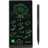 Septpenta Mini Tavoletta da Scrittura LCD, Blocchi da Disegno Elettronici Riutilizzabili Cancellabili da 6, 5 Pollici, Blocco Note Digitale Cancellabile a Schermo Intero Bambini Adulti