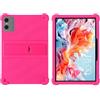 BastralBloom Per Teclast P30/P30T 10.1 pollici Tablet Case - Kids Friendly Soft Silicone Regolabile Stand Cover (Rosa)
