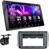 UGAR Autoradio UGAR Android 15 compatibile per PEUGEOT (2008) 2013+ 10 pollice Autoradio touchscreen con CarPlay wireless e Android Auto, 8GB+128GB, Bluetooth, WiFi, DSP, DAB+, navigazione GPS