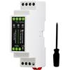 Waveshare Convertitore da TTL a RS485 Adattatore Seriale a Isolamento Galvanico, 600W Antifulmine e Anti-Surge, Protezione Multi-Isolamento, Supporto Rail-Mounted